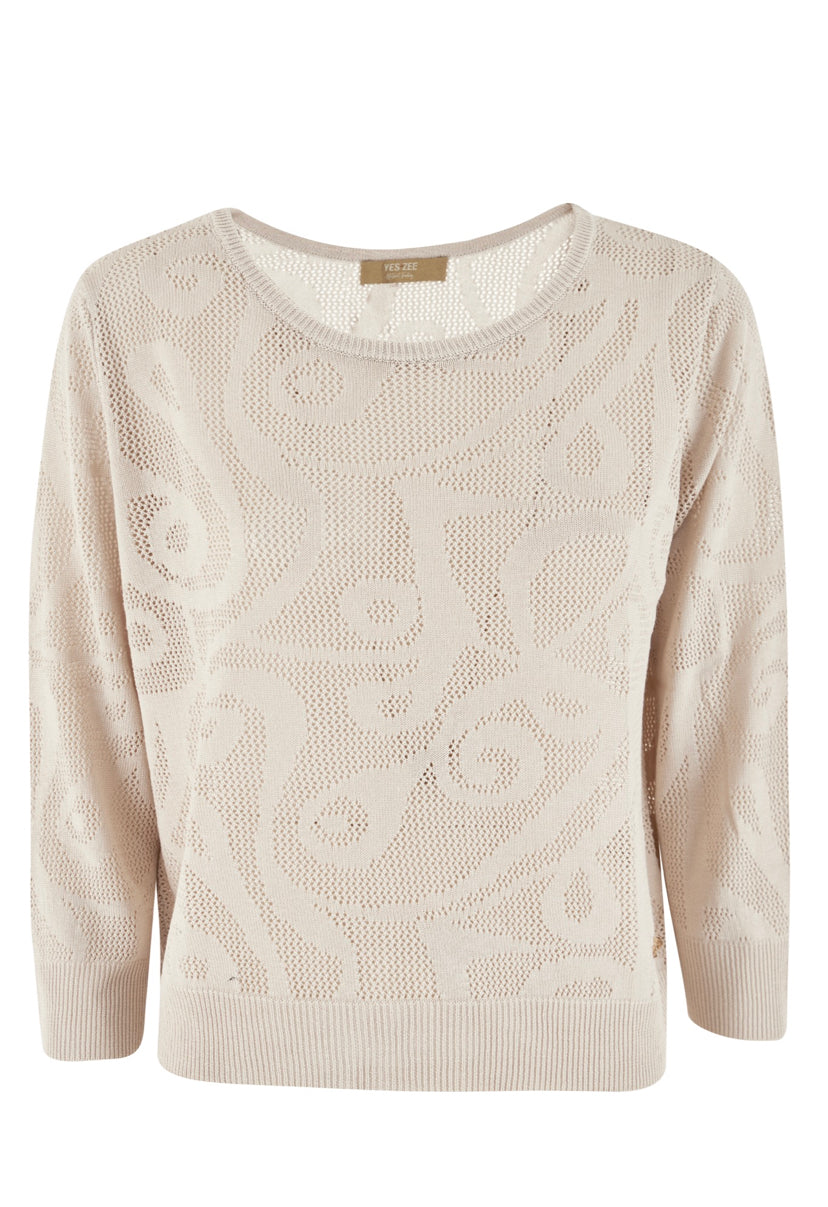 Maglia traforata donna YES ZEE