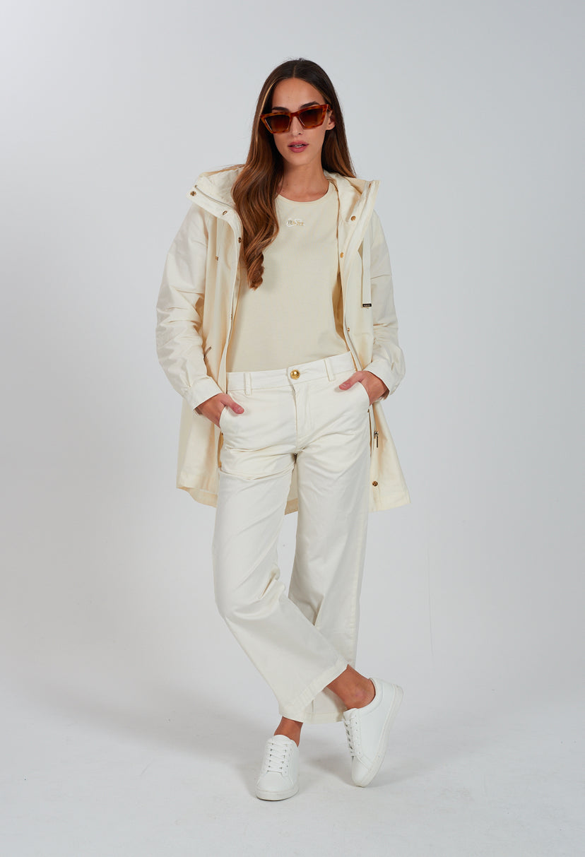 T-shirt donna basic elasticizzata YES ZEE