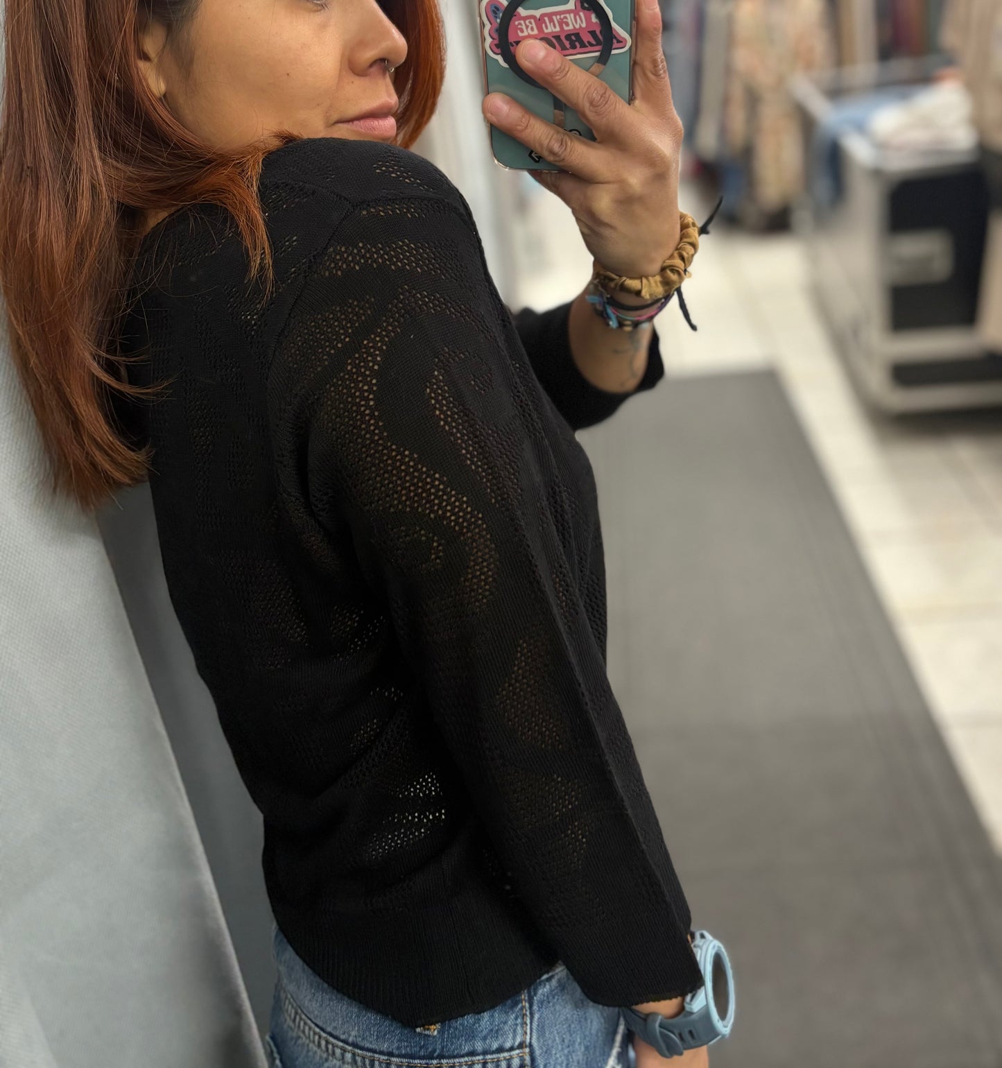Maglia traforata donna YES ZEE
