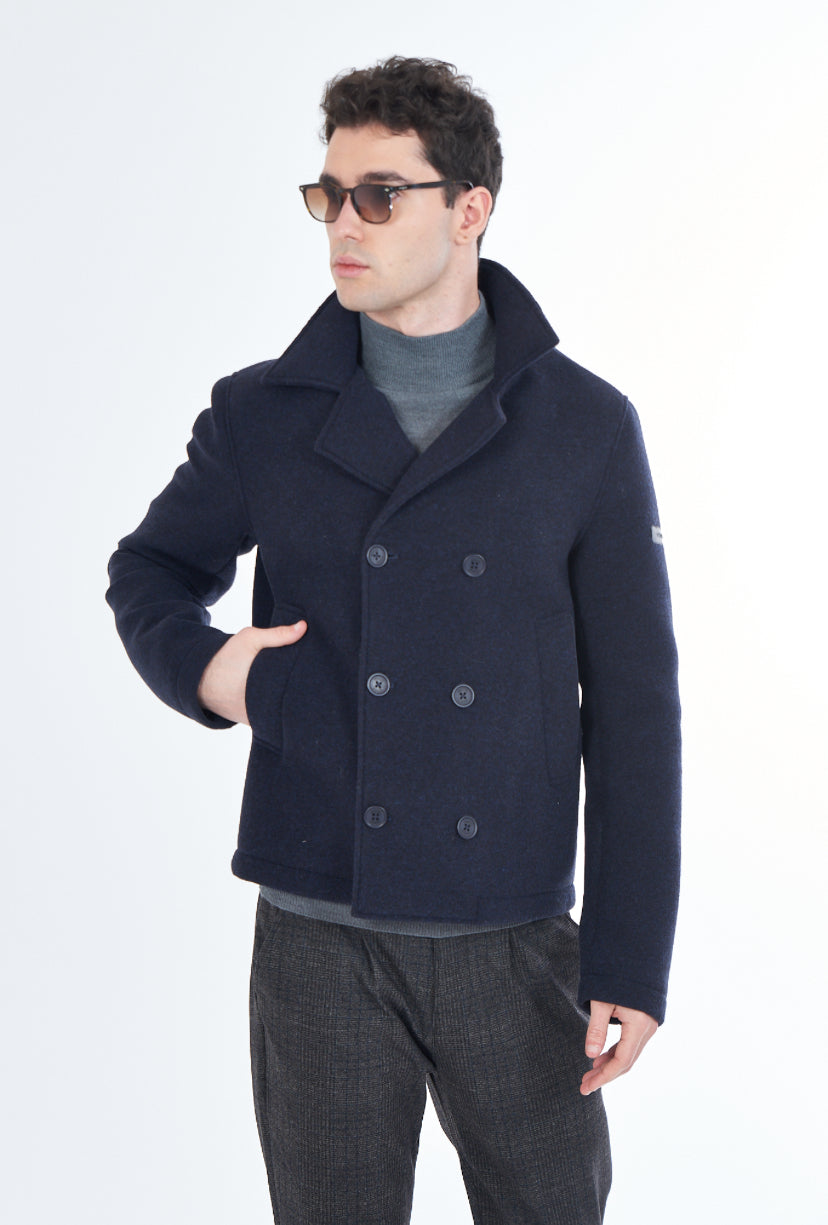 Cappotto lana cotta uomo corto YES ZEE