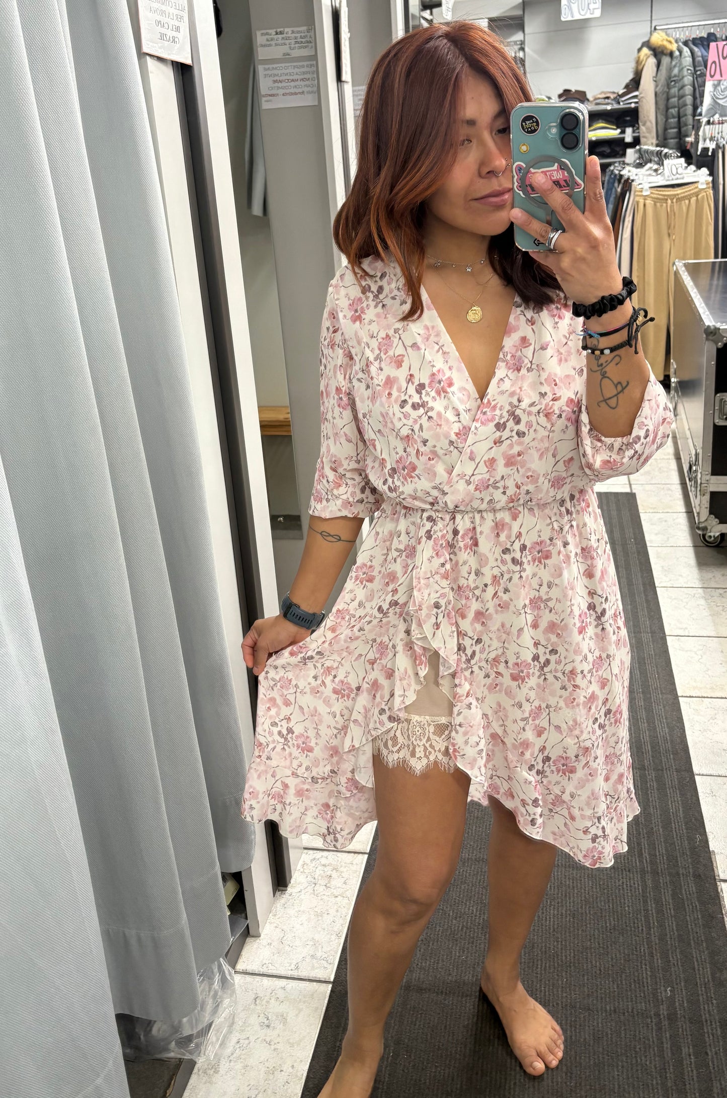 Abito donna a fiori NANEBI