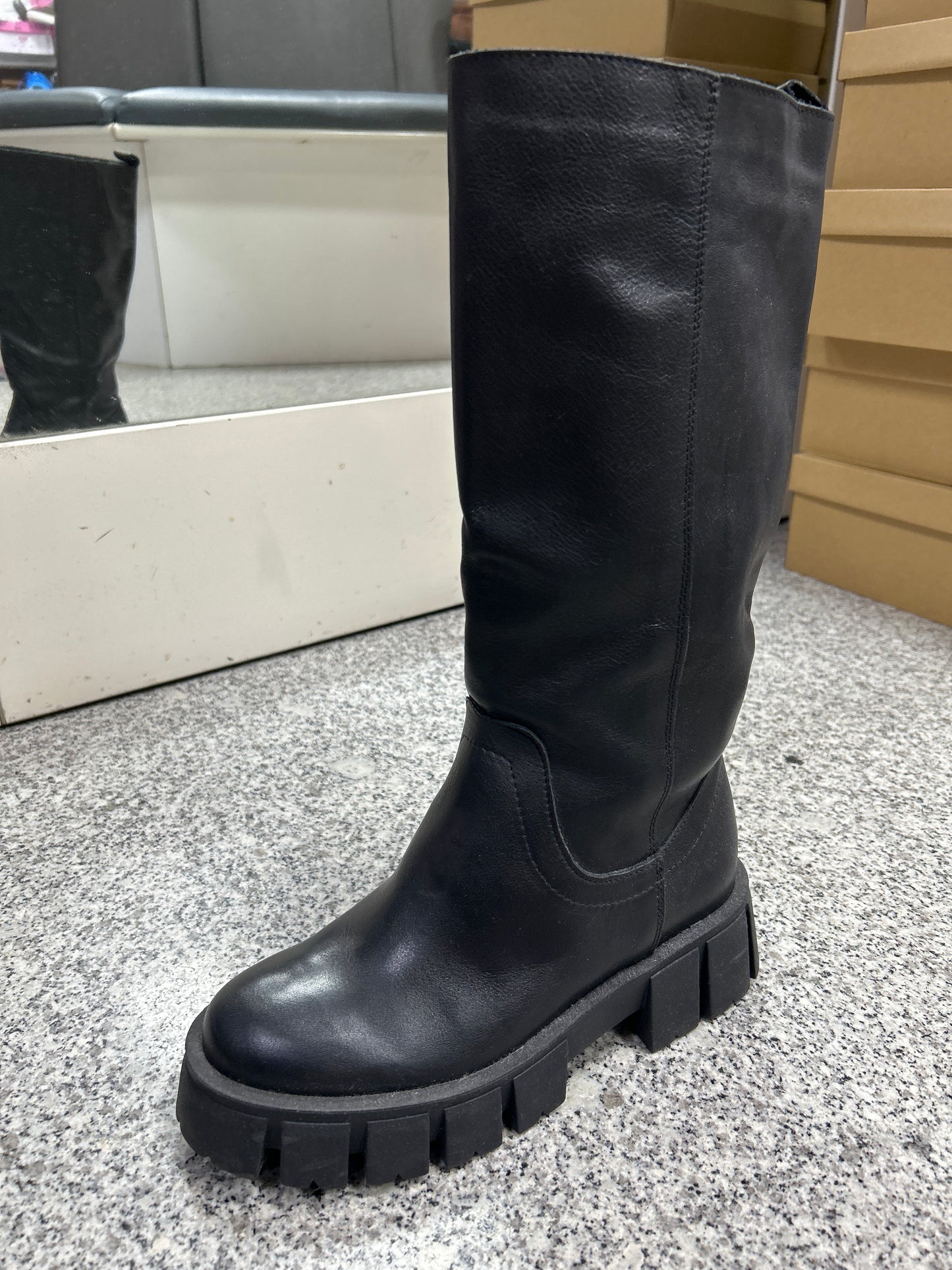 combat boots nero art2015