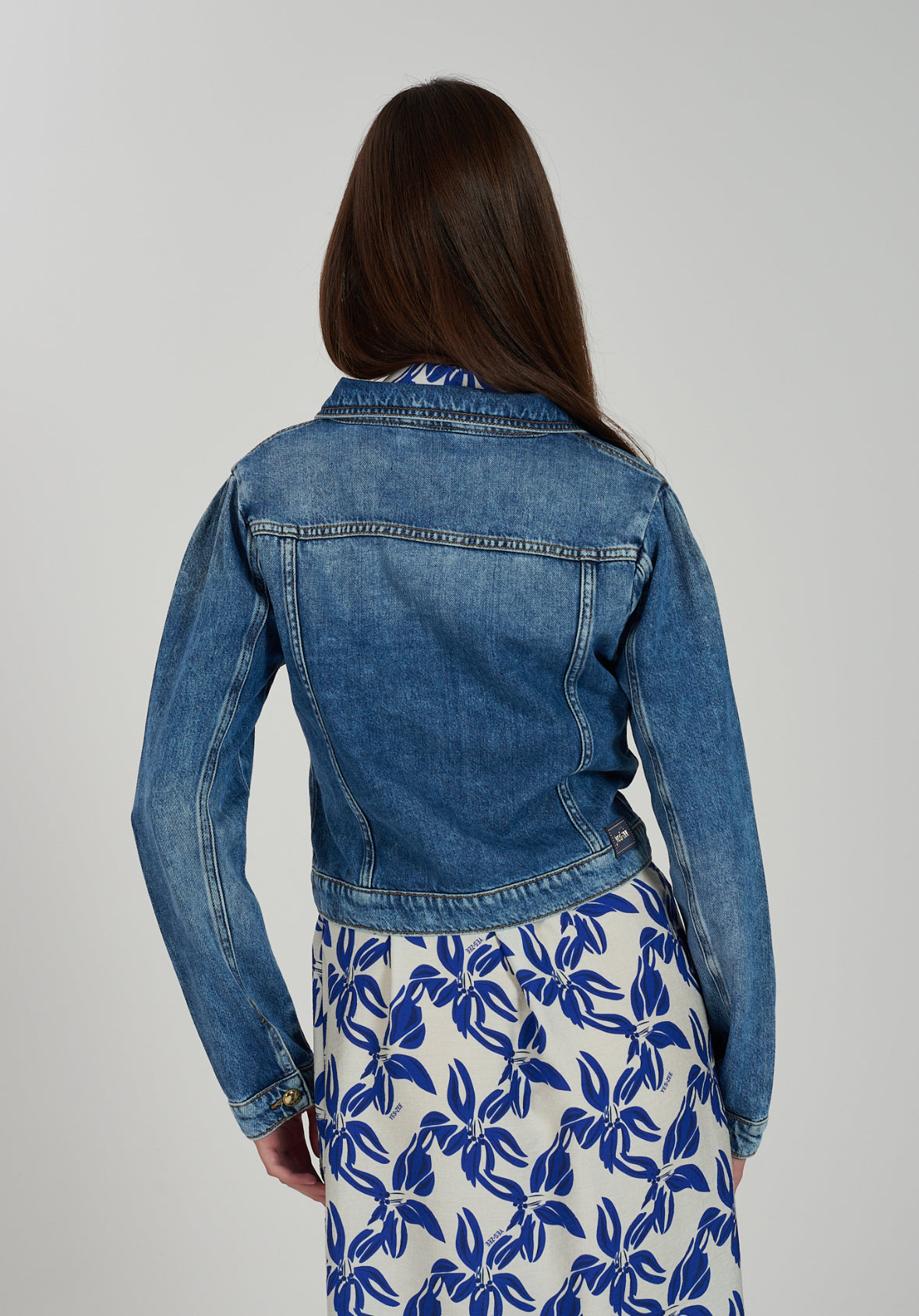 Giubbino jeans donna YES ZEE