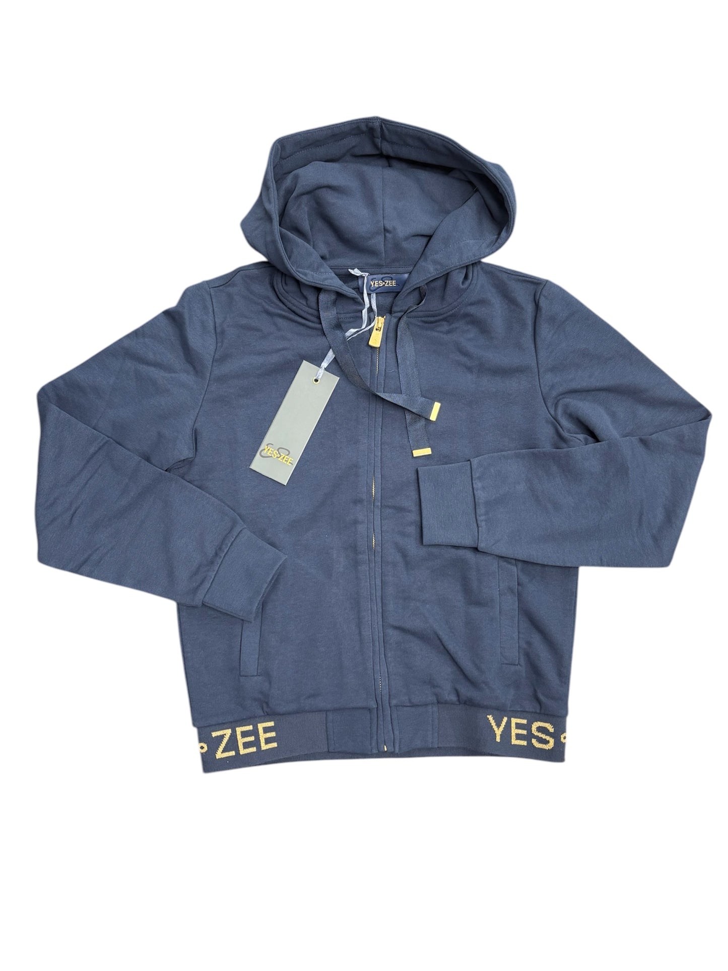 Felpa donna zip intera e cappuccio YES ZEE