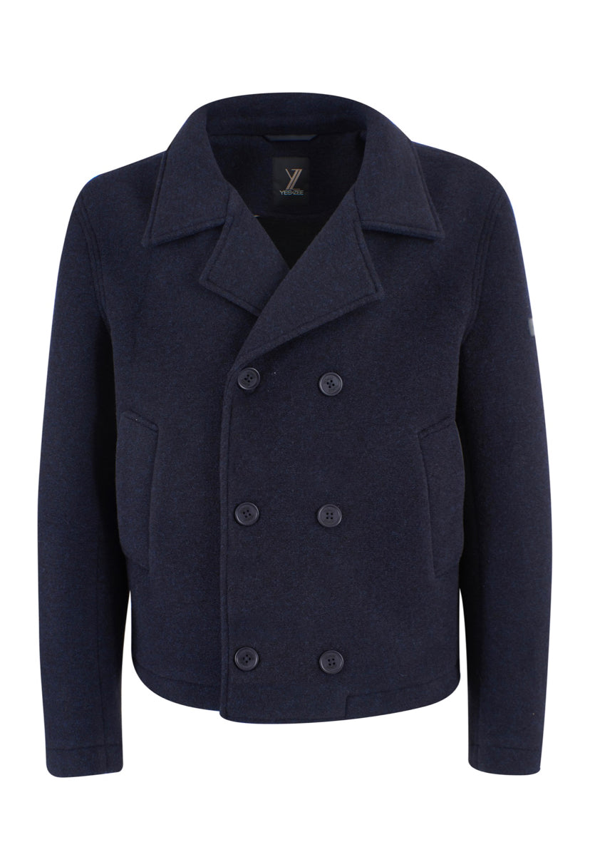Cappotto lana cotta uomo corto YES ZEE