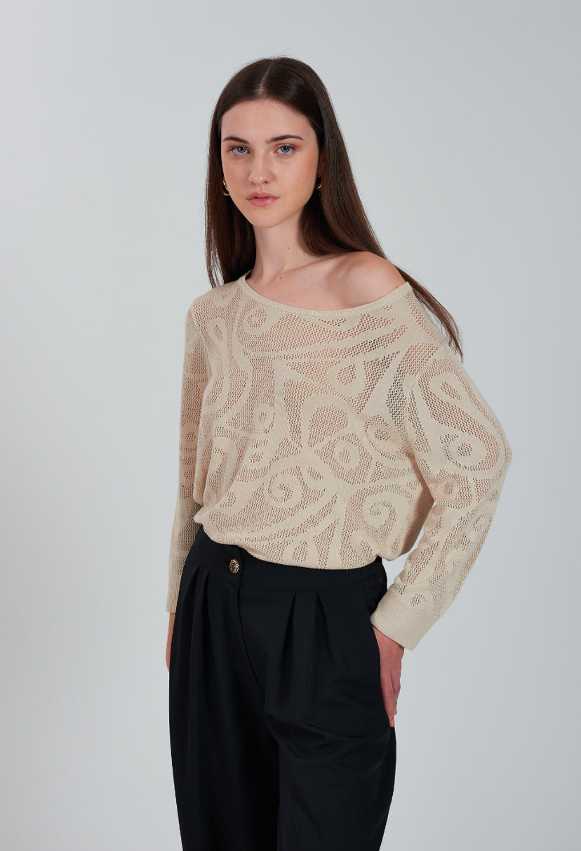 Maglia traforata donna YES ZEE