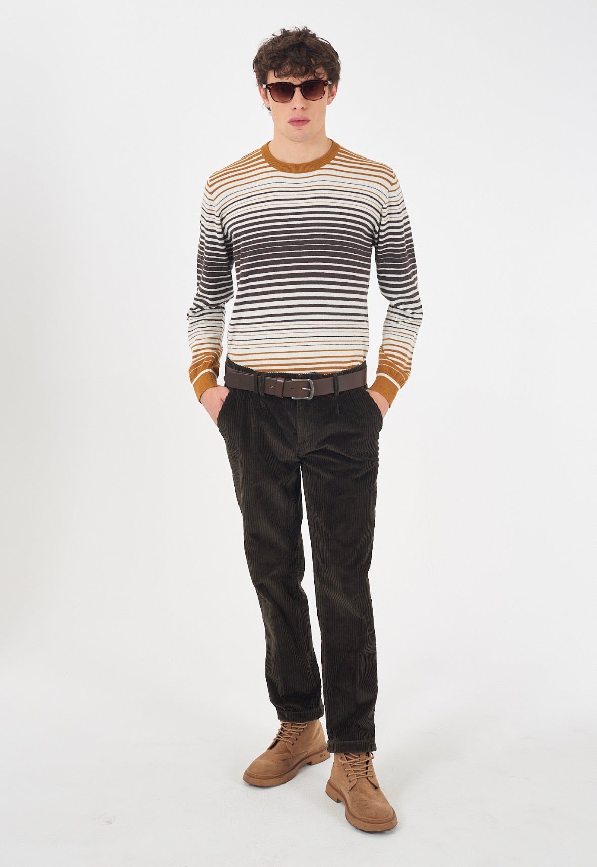Pantalone uomo velluto a coste YES ZEE