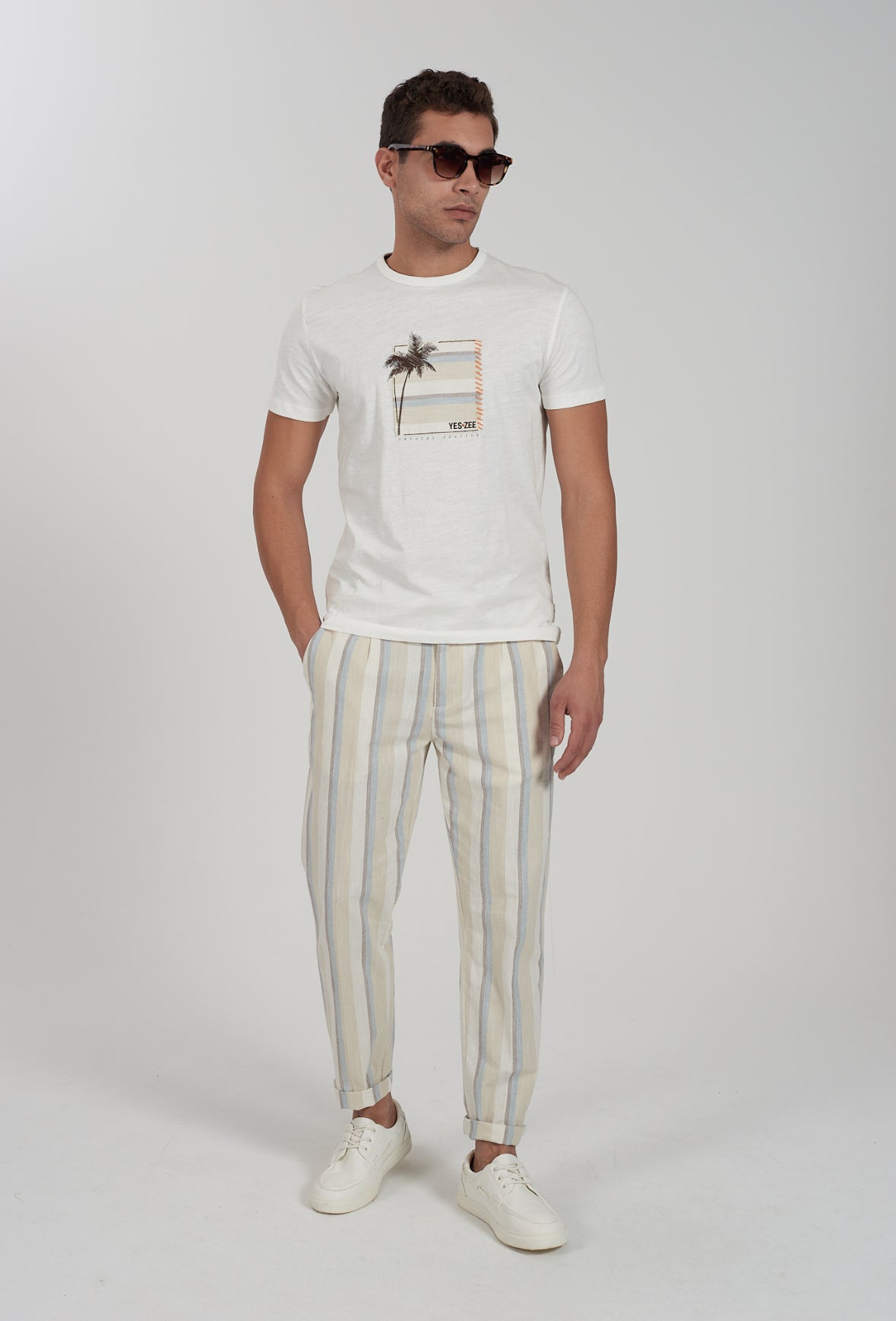 T-shirt uomo palma YES ZEE
