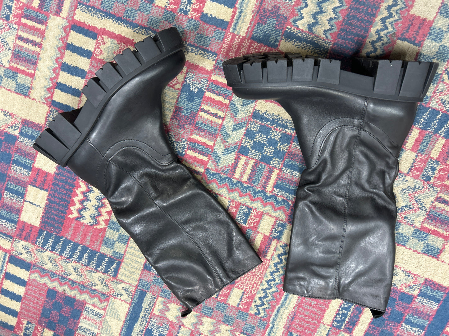 combat boots nero art2015