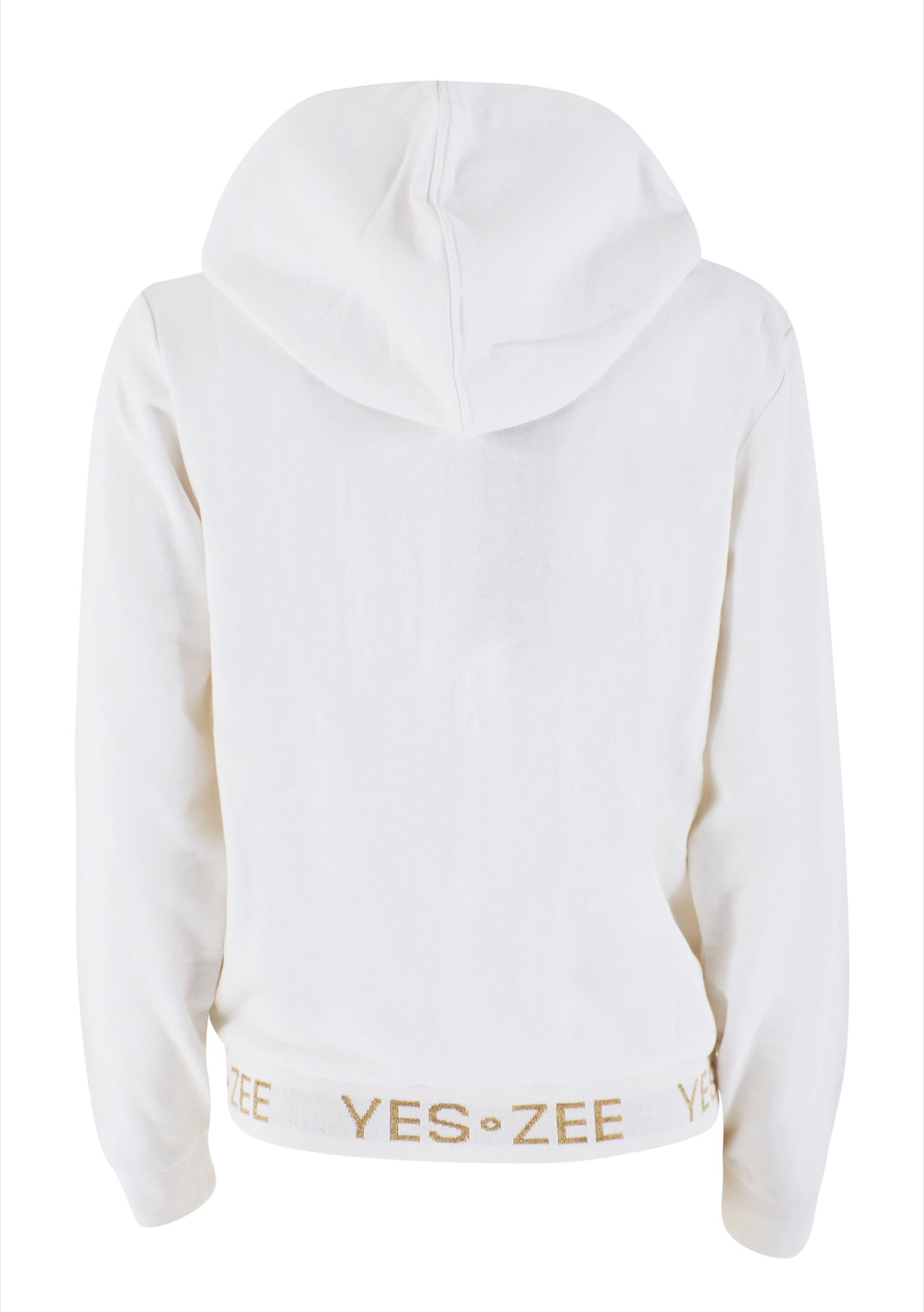 Felpa donna zip intera e cappuccio YES ZEE