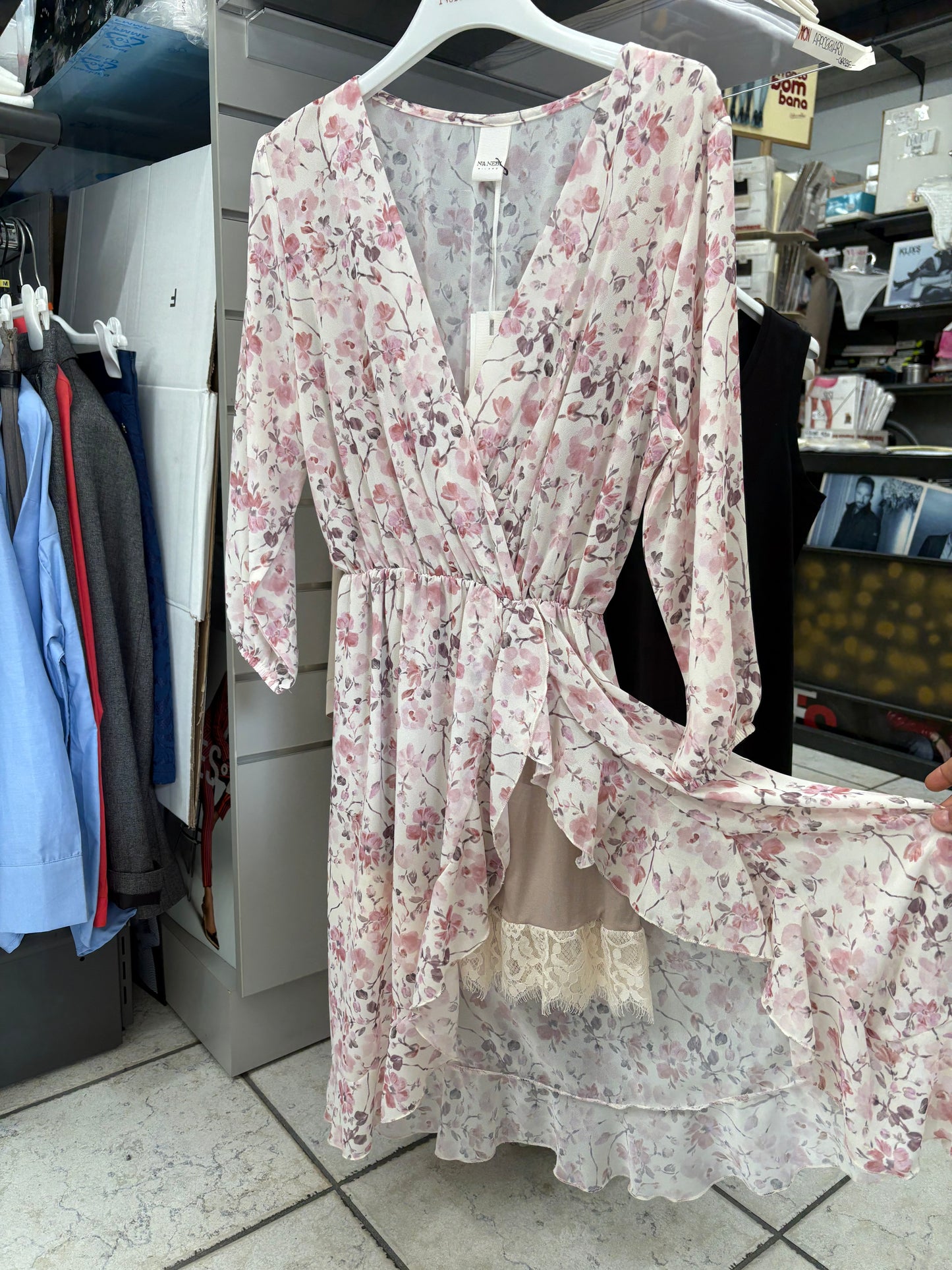 Abito donna a fiori NANEBI