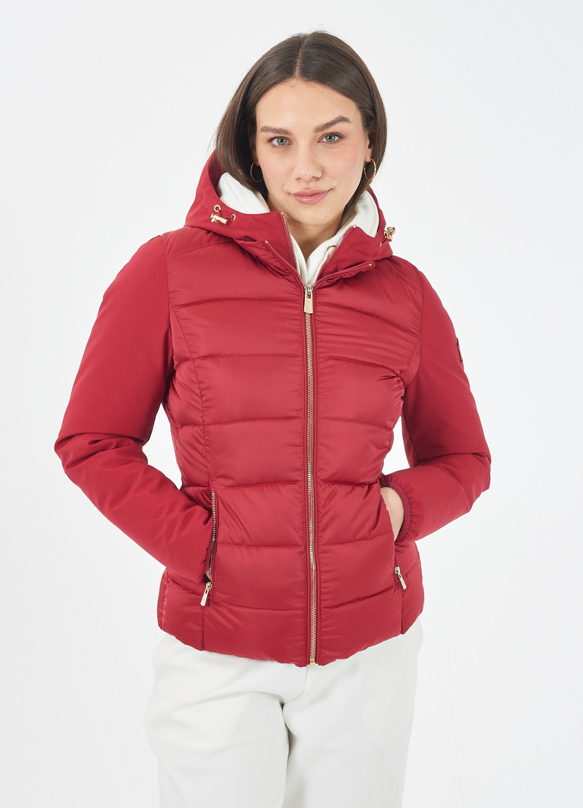Giubbino donna trapuntato finto gilet YES ZEE