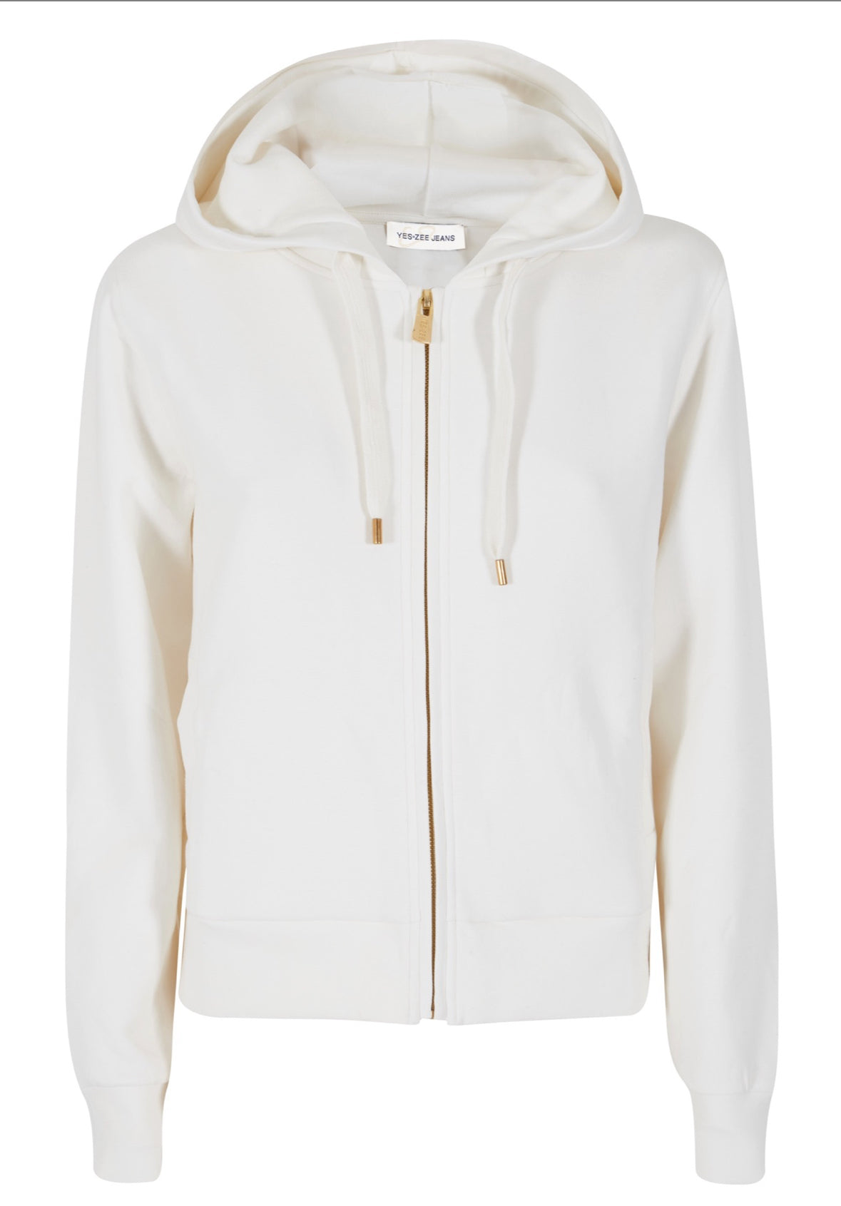 Felpa donna zip intera punto Milan YES ZEE