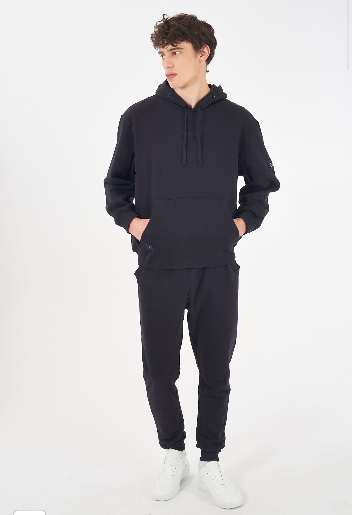 Felpa cappuccio uomo boxy fit YES ZEE