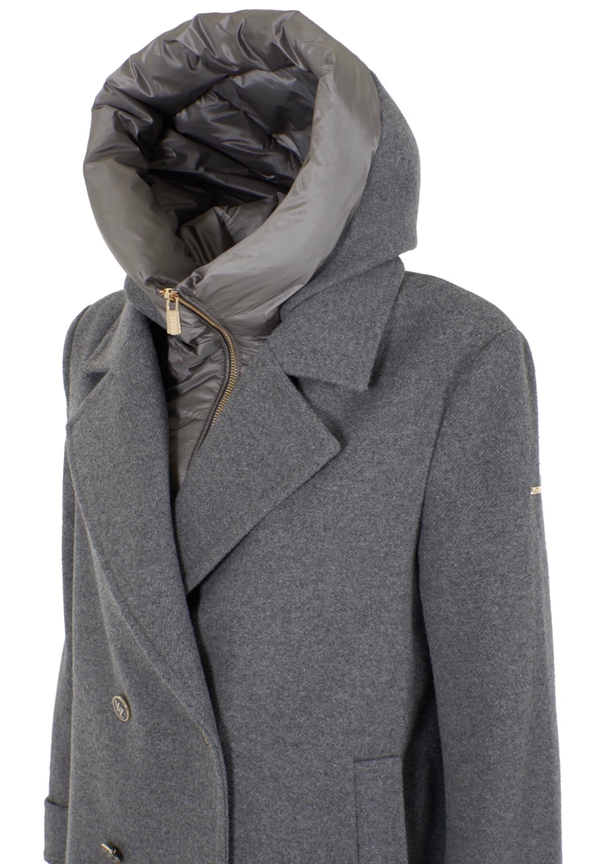 Cappotto donna corto doppiopetto YES ZEE