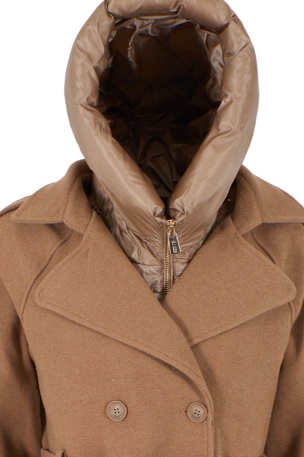 Cappotto donna corto doppiopetto YES ZEE