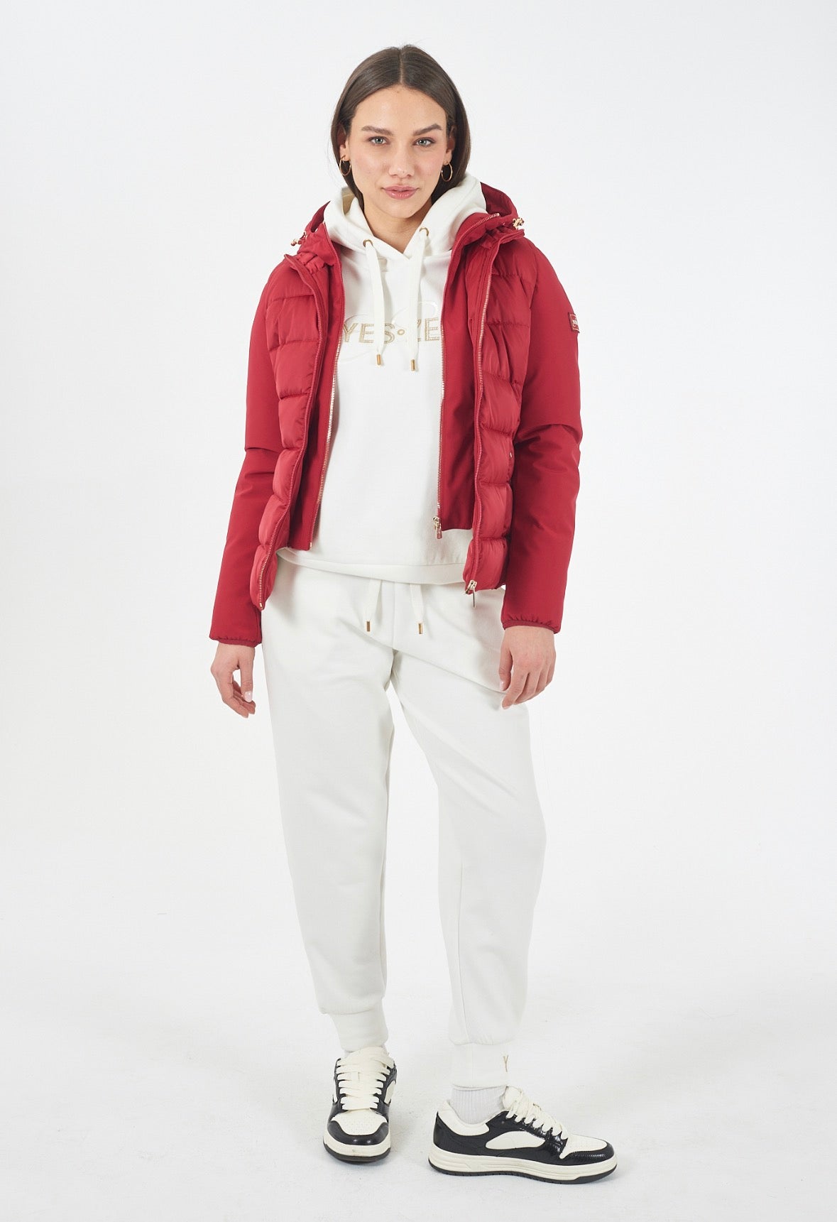 Giubbino donna trapuntato finto gilet YES ZEE