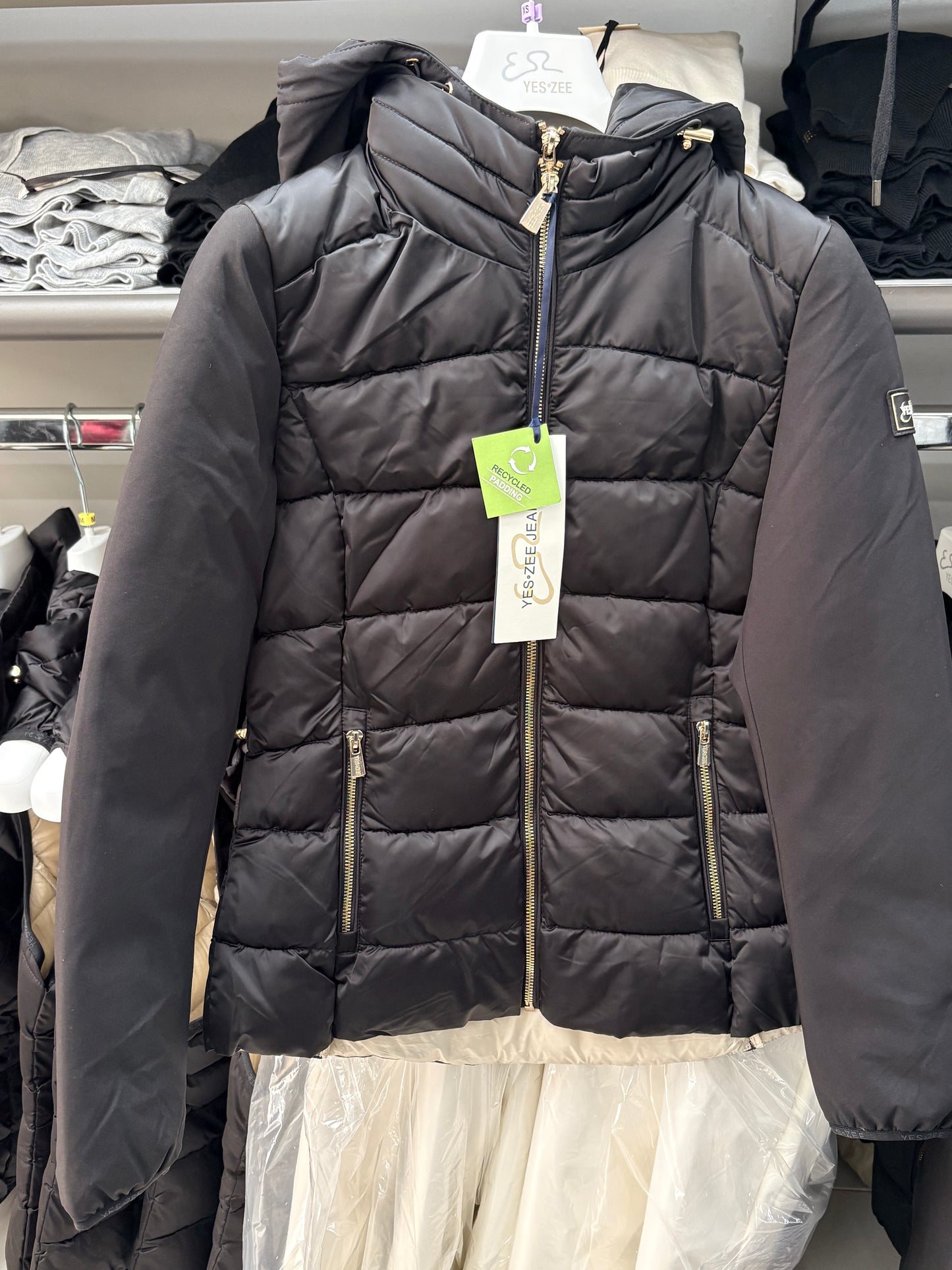 Giubbino donna trapuntato finto gilet YES ZEE
