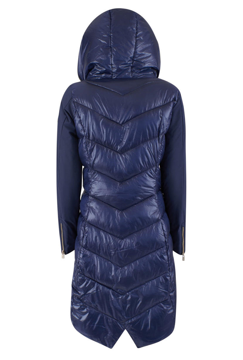 Piumino cappuccio donna YES ZEE