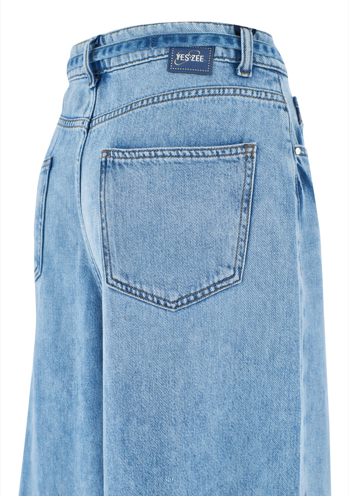 Jeans donna palazzo YES ZEE