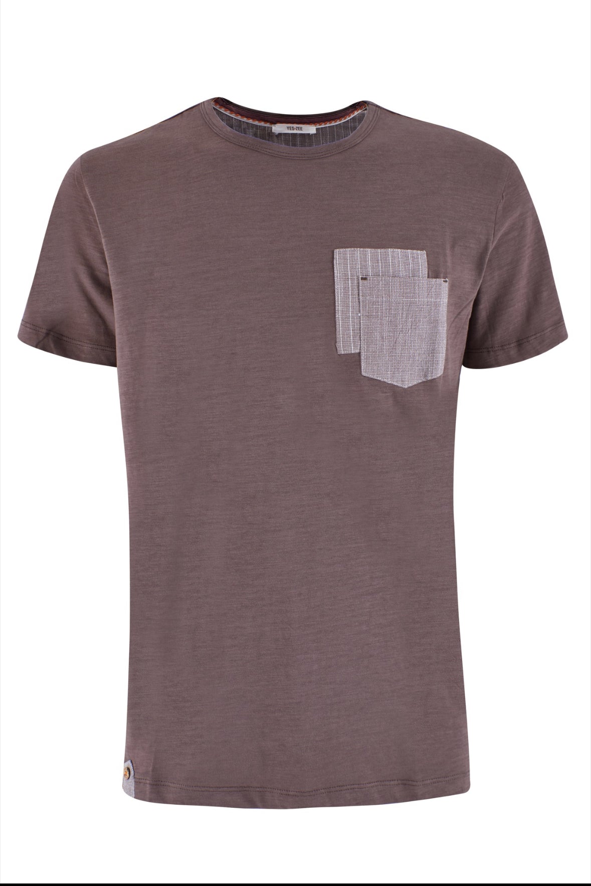 T-shirt con applicazione tasca YES ZEE