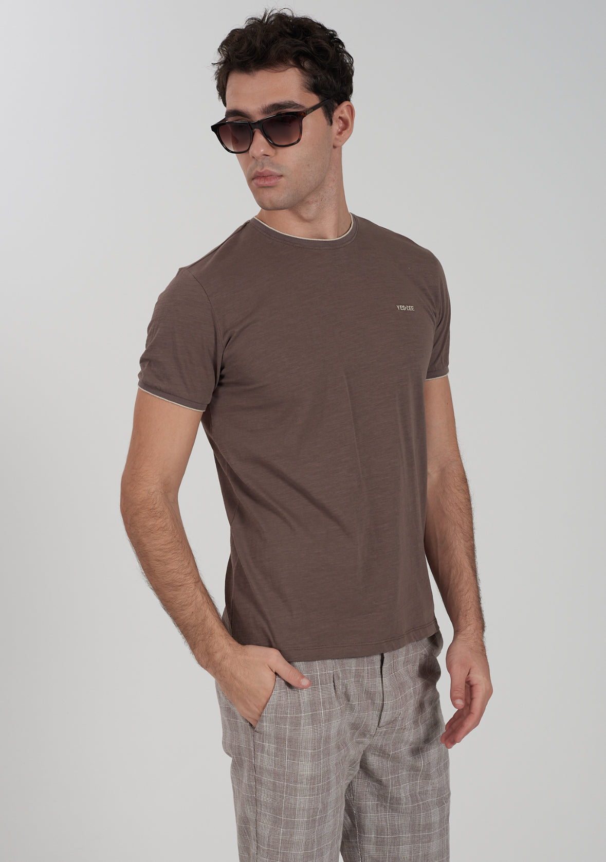 T-shirt uomo girocollo YES ZEE