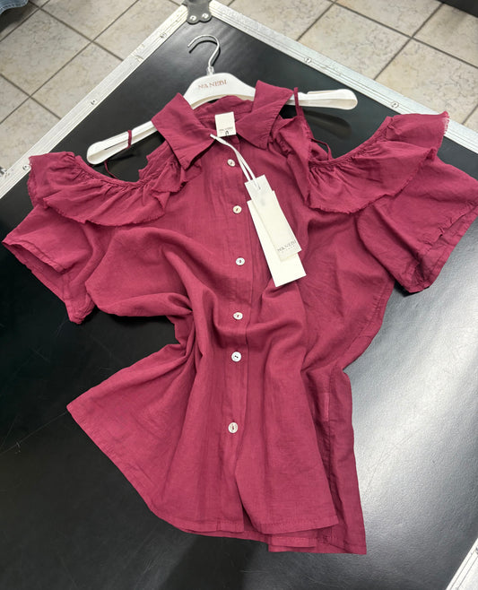 Camicia donna Cut out NANEBI
