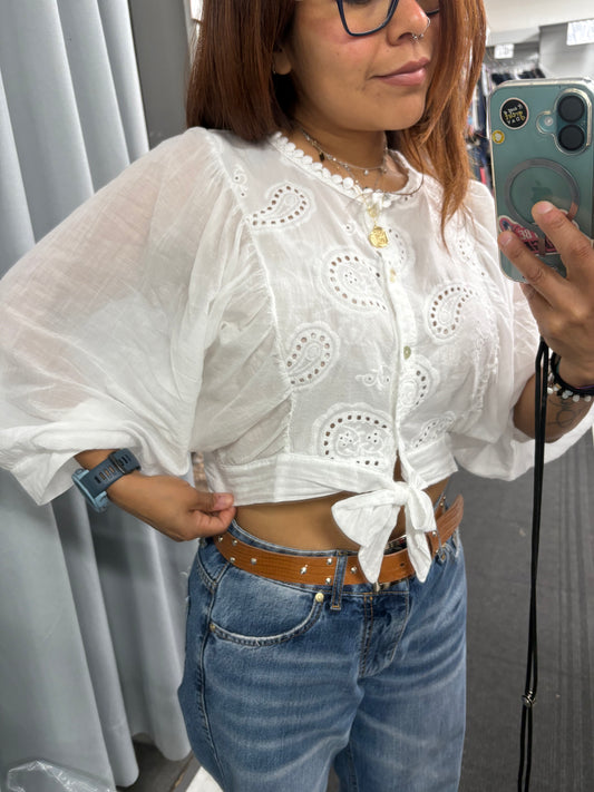 Camicia nodo sangallo NANEBI
