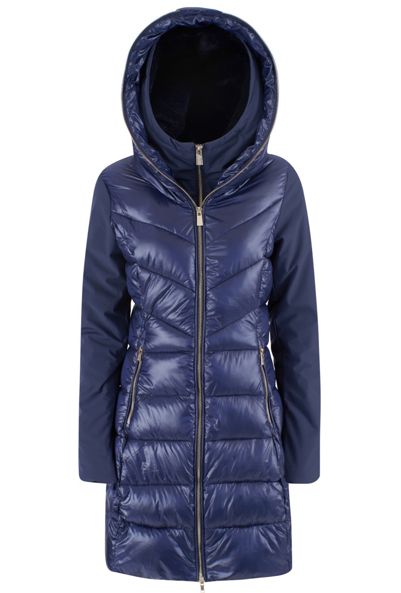 Piumino cappuccio donna YES ZEE