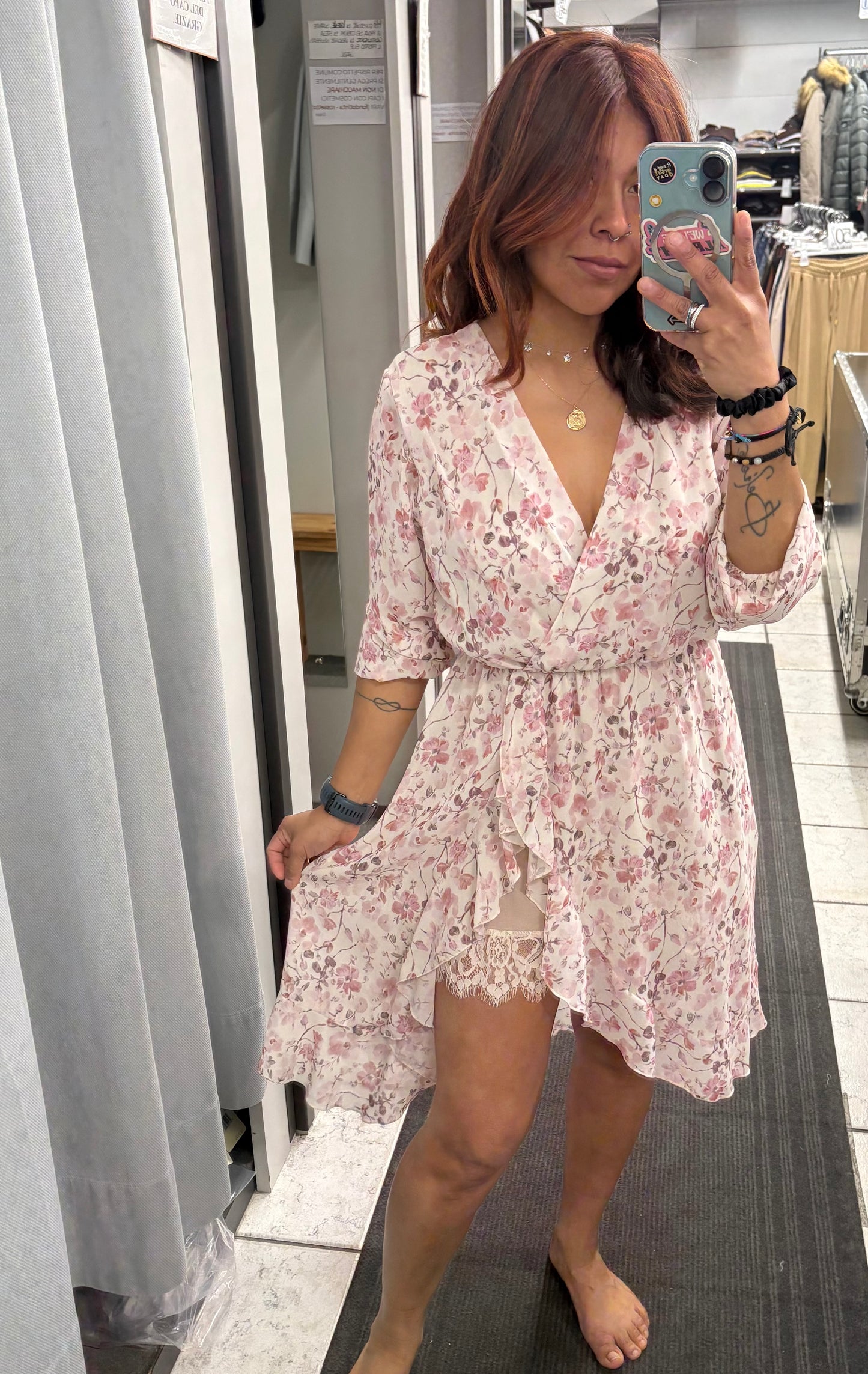 Abito donna a fiori NANEBI