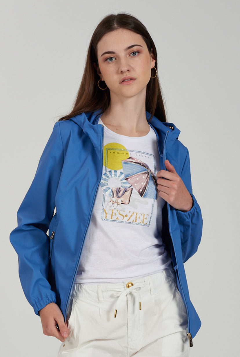 T-shirt donna ombrellone YES ZEE