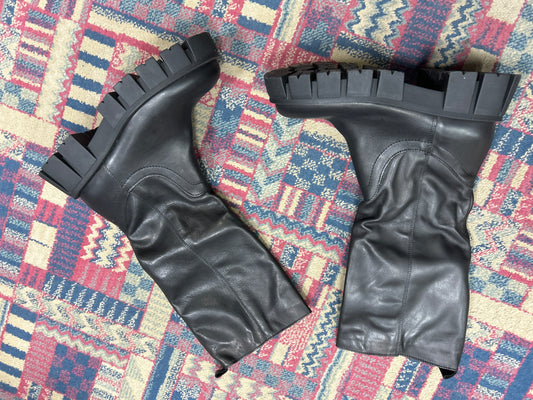 combat boots nero art2015