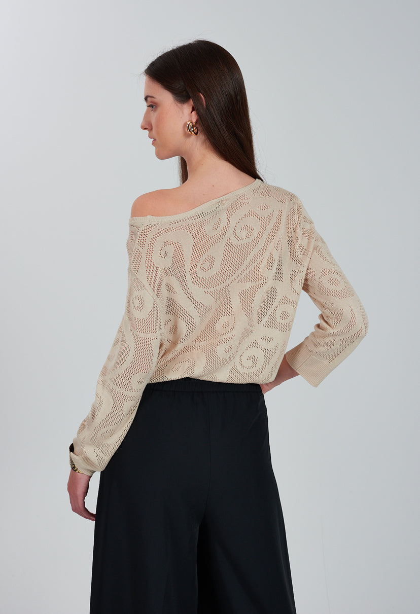 Maglia traforata donna YES ZEE