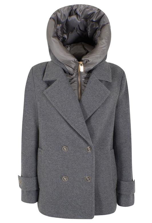 Cappotto donna corto doppiopetto YES ZEE