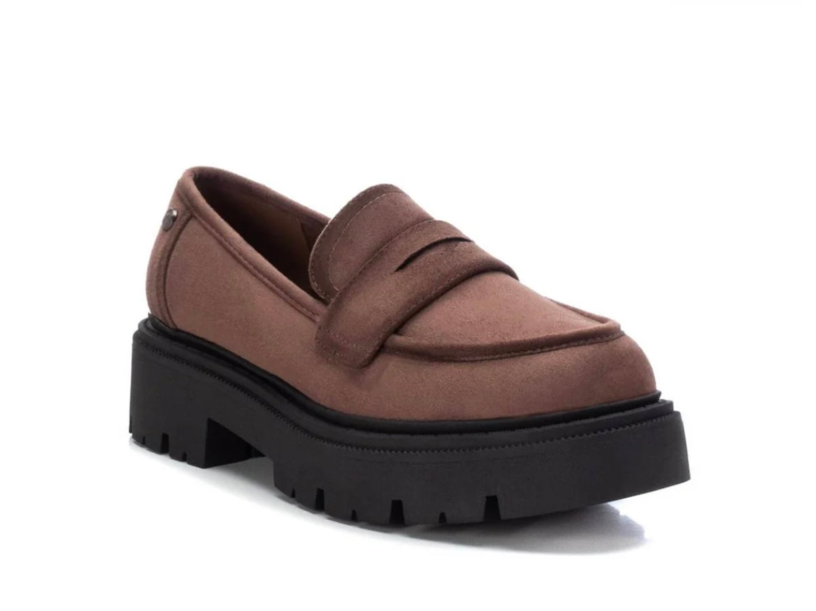 Mocassino Xti taupe 142118