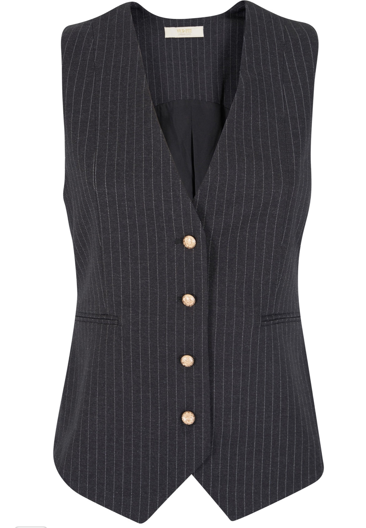 Gilet donna gessato YES ZEE
