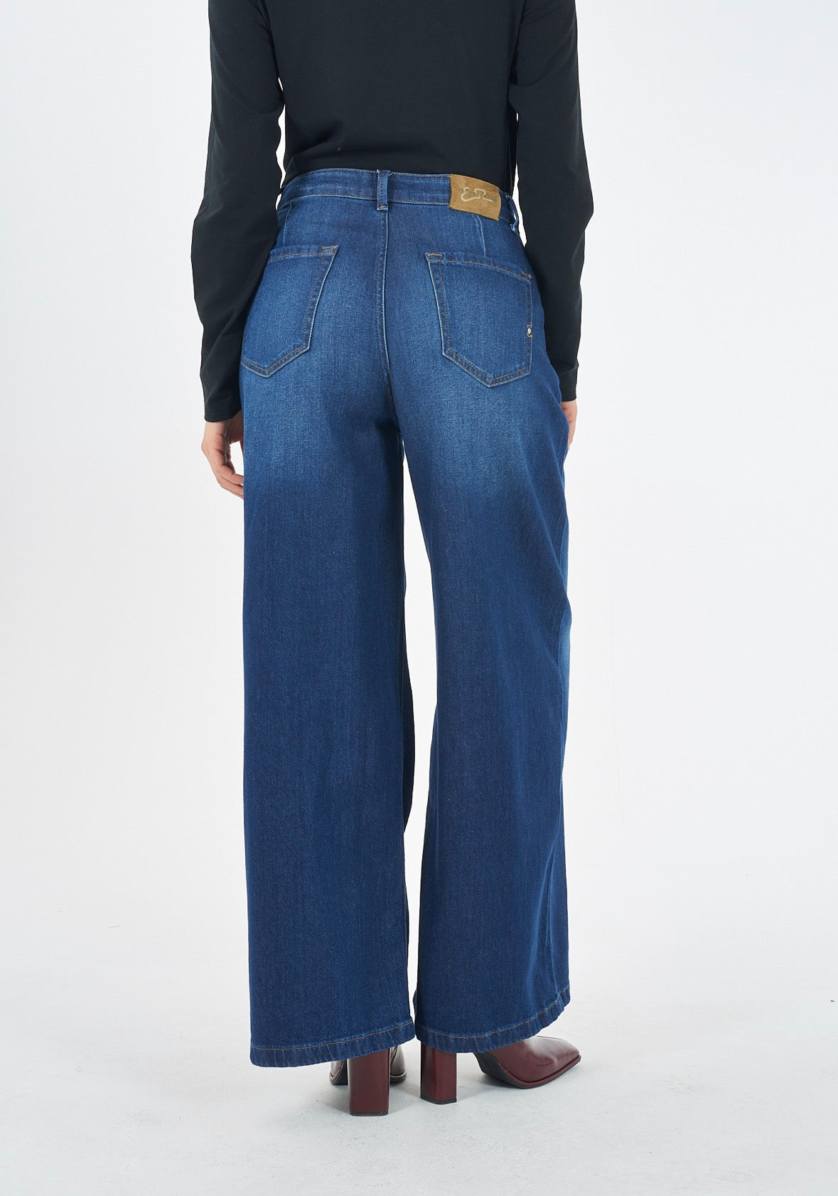 Jeans donna palazzo YES ZEE