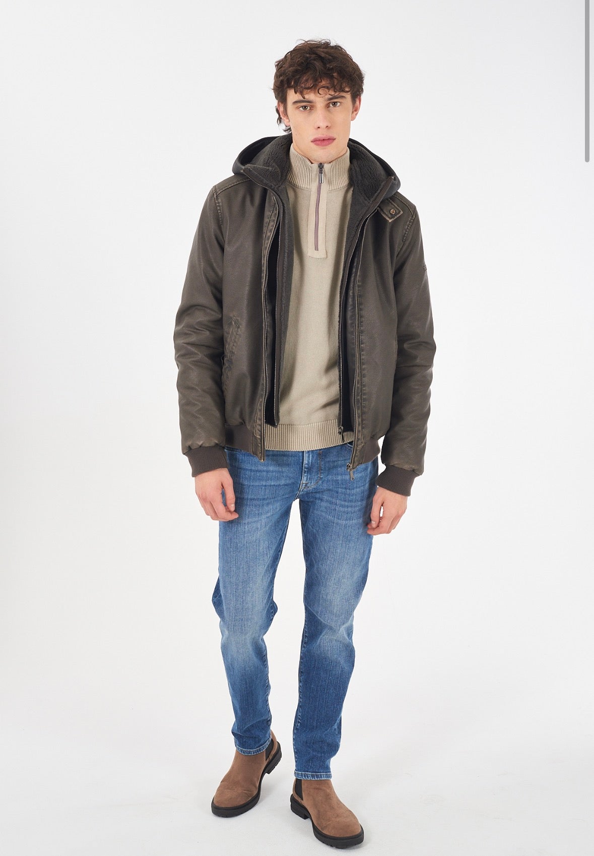 Giubbino uomo tipo bomber YES ZEE