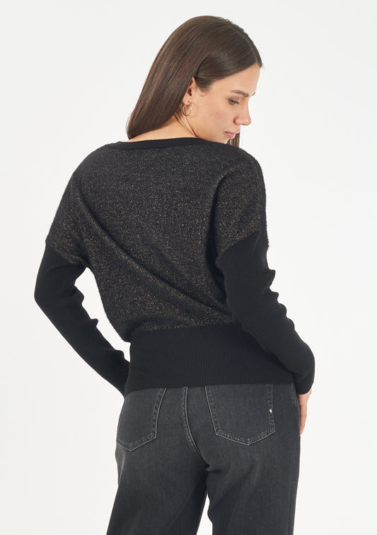 Maglia donna pipistrello con fascia YES ZEE