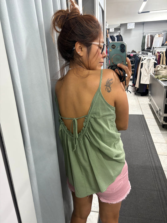 Top donna scollo retro MUCH MONEY