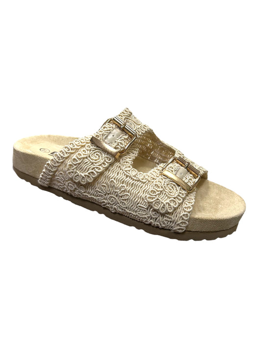 Ciabatta moda fibbia